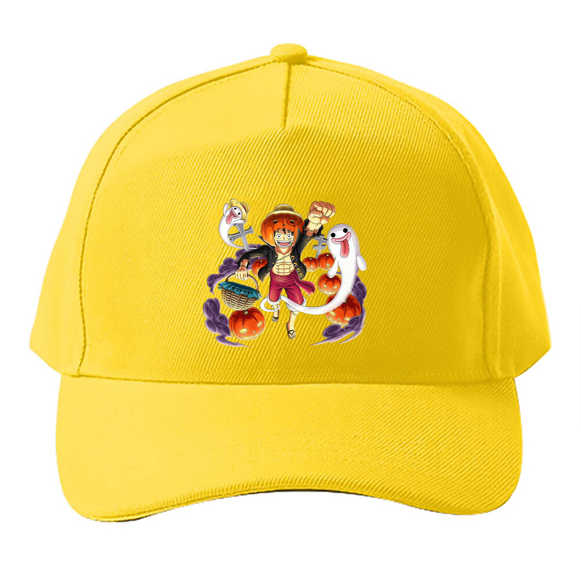 （画像用） ワンピース モンキー・D・ルフィ ONE PIECE Monkey D. Luffy ベースボールキャップ 綿100％ 男女兼用 帽子 スポーツ